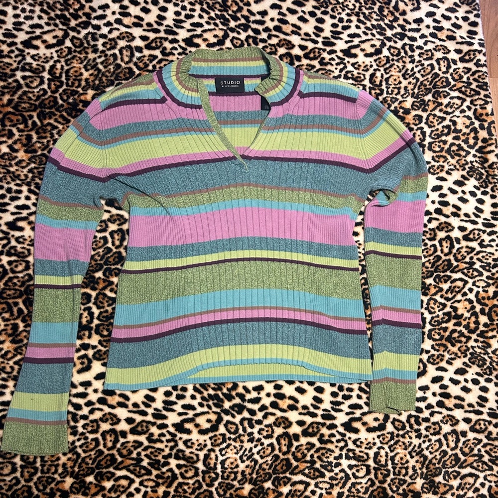 Cute retro styled long sleeve🍬